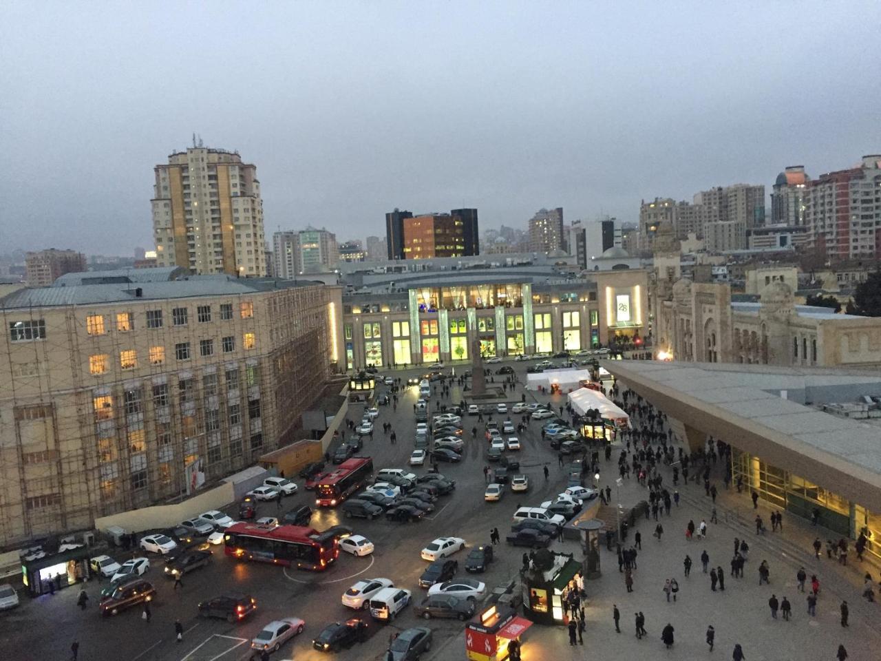 Demir Yol Plaza Hotel Баку Экстерьер фото