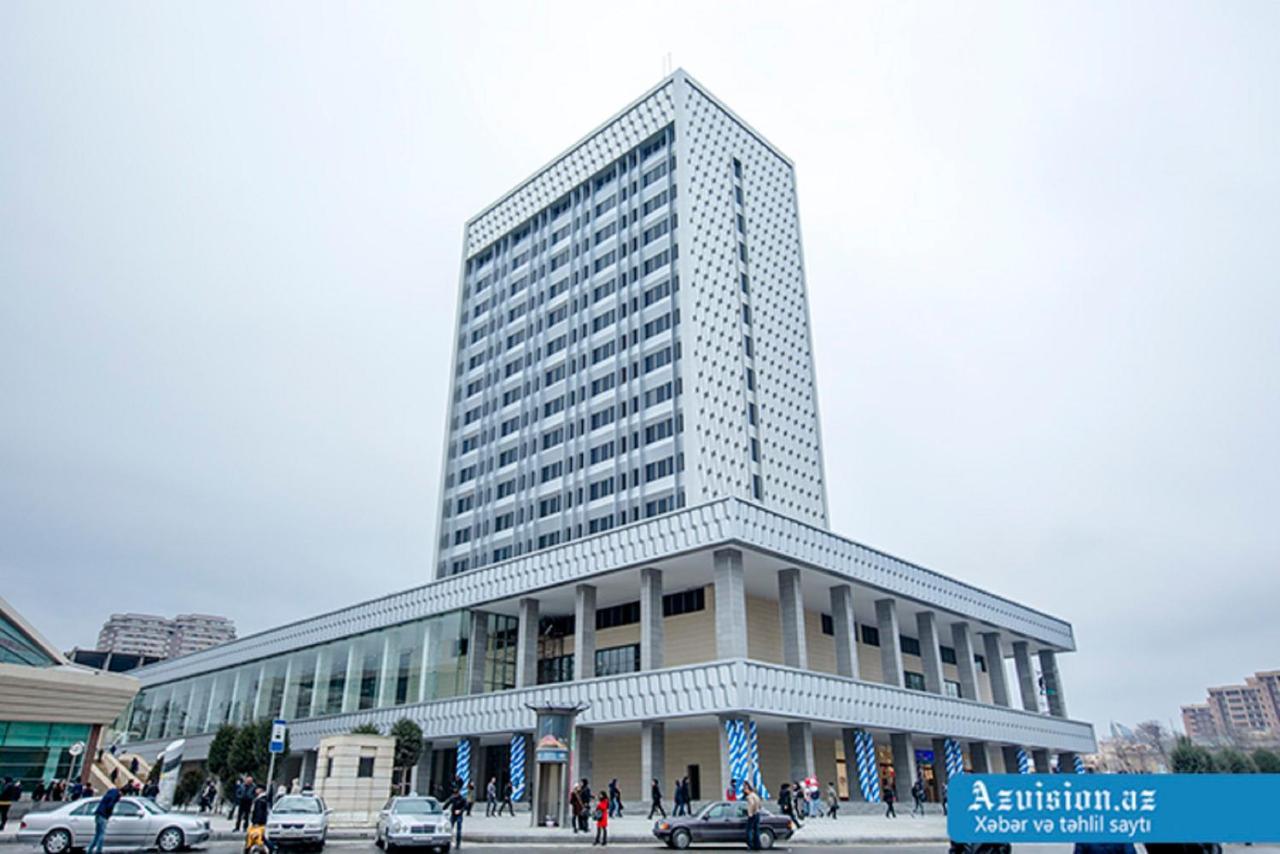Demir Yol Plaza Hotel Баку Экстерьер фото
